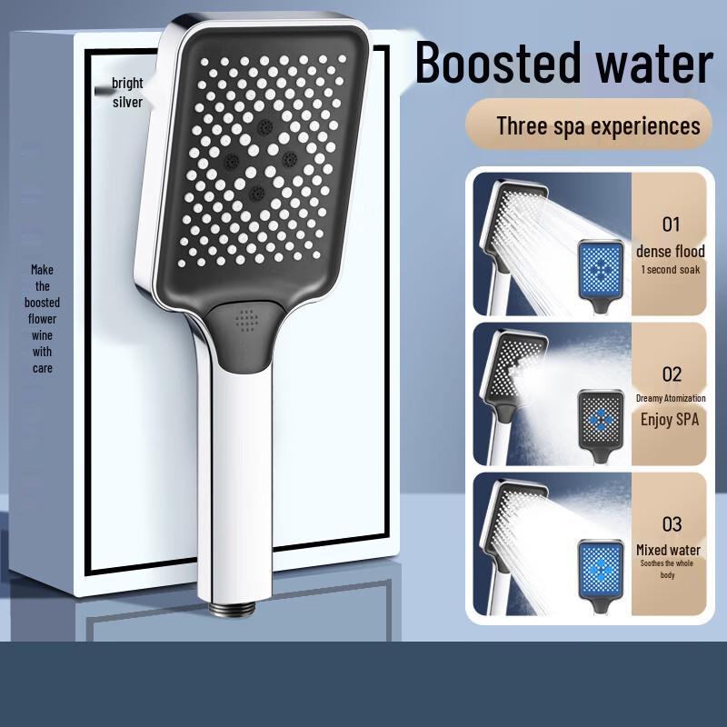 MDNG Pressurized 3-Mode Shower Head