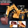 Non-Toxic 2.4G Alloy Rc Excavator Dump Truck Bulldozer Remote Control Multi-Functional Engineering Vehicle Children'S Toys For Kids Gifts