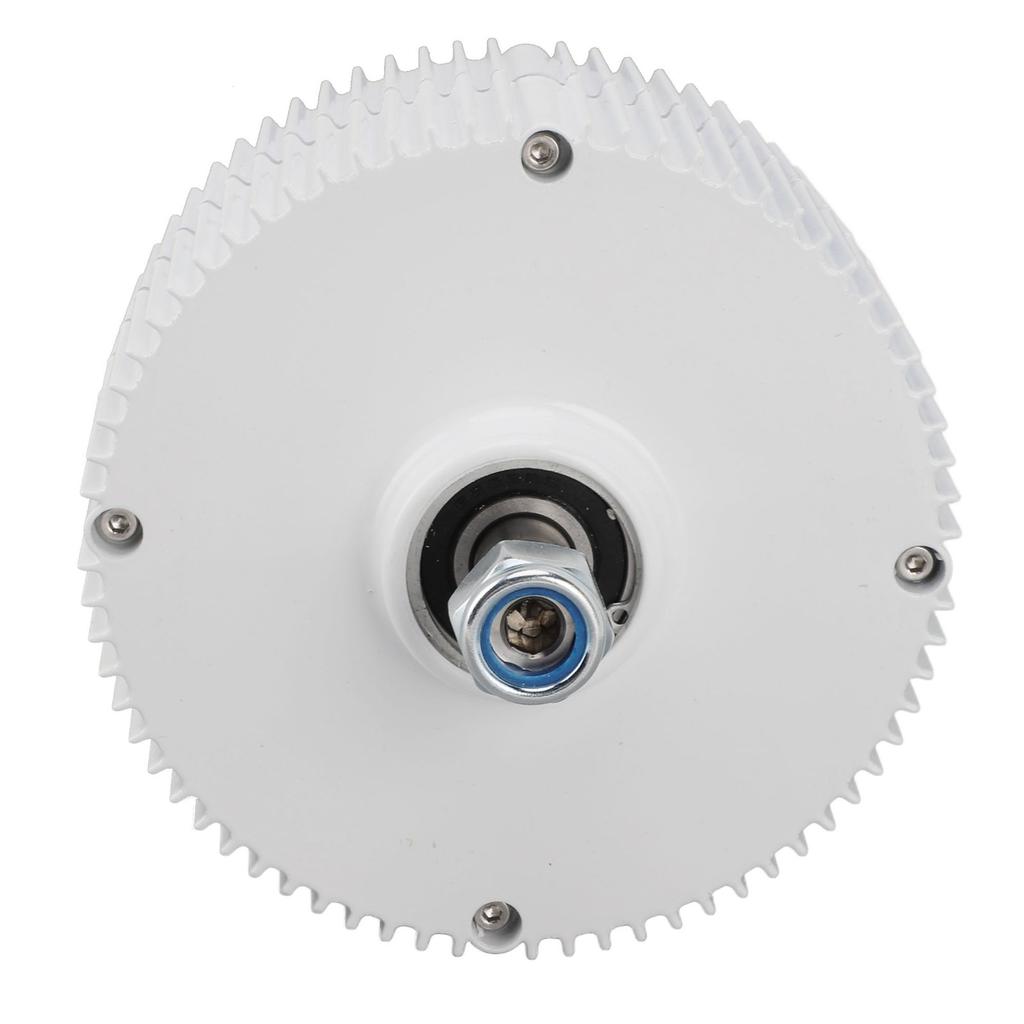 Gerador alternador síncrono de ímã permanente CA trifásico de eixo duplo de 24 V para turbinas eólicas de 400 W