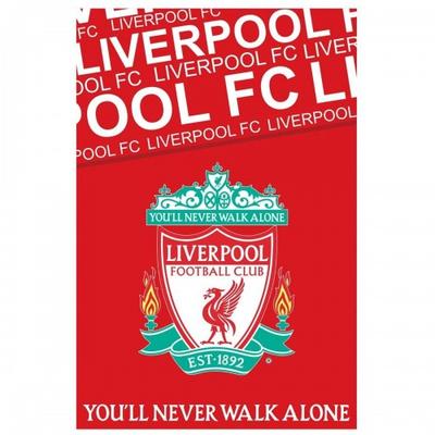 Liverpool FC YNWA Fleece Blanket