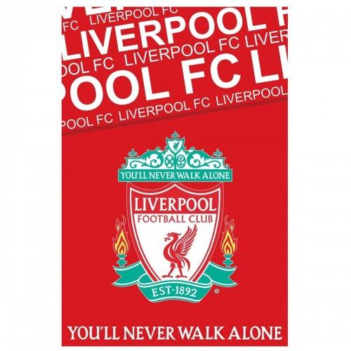 Liverpool FC YNWA Fleece Blanket