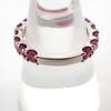 [New] Pt900 Ruby Eternity Ring/Size 13/j34-1
