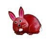 First Layer Cowhide Creative Bunny Change Bag Children'S Cute Cartoon Hand Bag Key Bag Birthday Gift