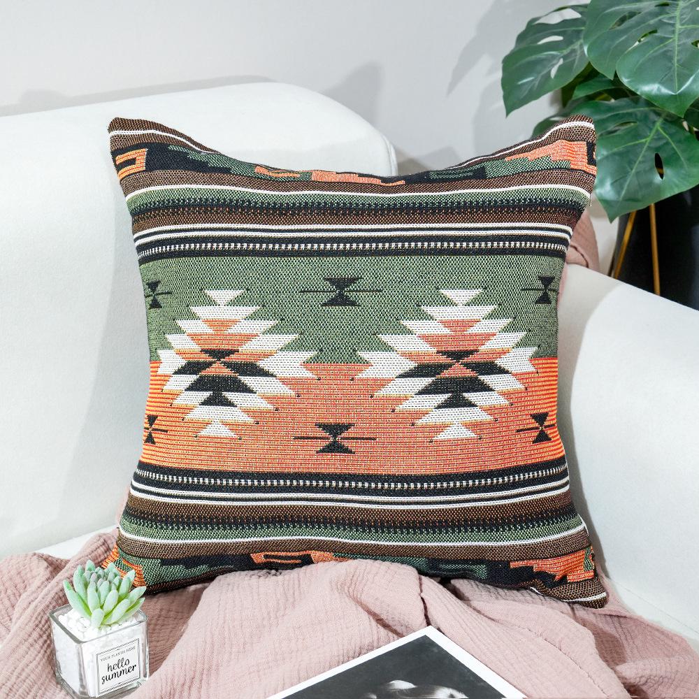 

Жаккардовый чехол для декоративной подушки для дома, дивана, прикроватной тумбочки и украшения автомобиля 45x45 cm