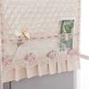 Lace Pockets Refrigerator Dust Covers polyester cotton Microwave Oven Dust Protector  kitchen