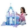 Mattel Disney Frozen Big Ice Castle with Olaf Figure and Accessories Sold Doll House Pretend Play Playset for Ages 3 and JGG41 Elsa's (Doll