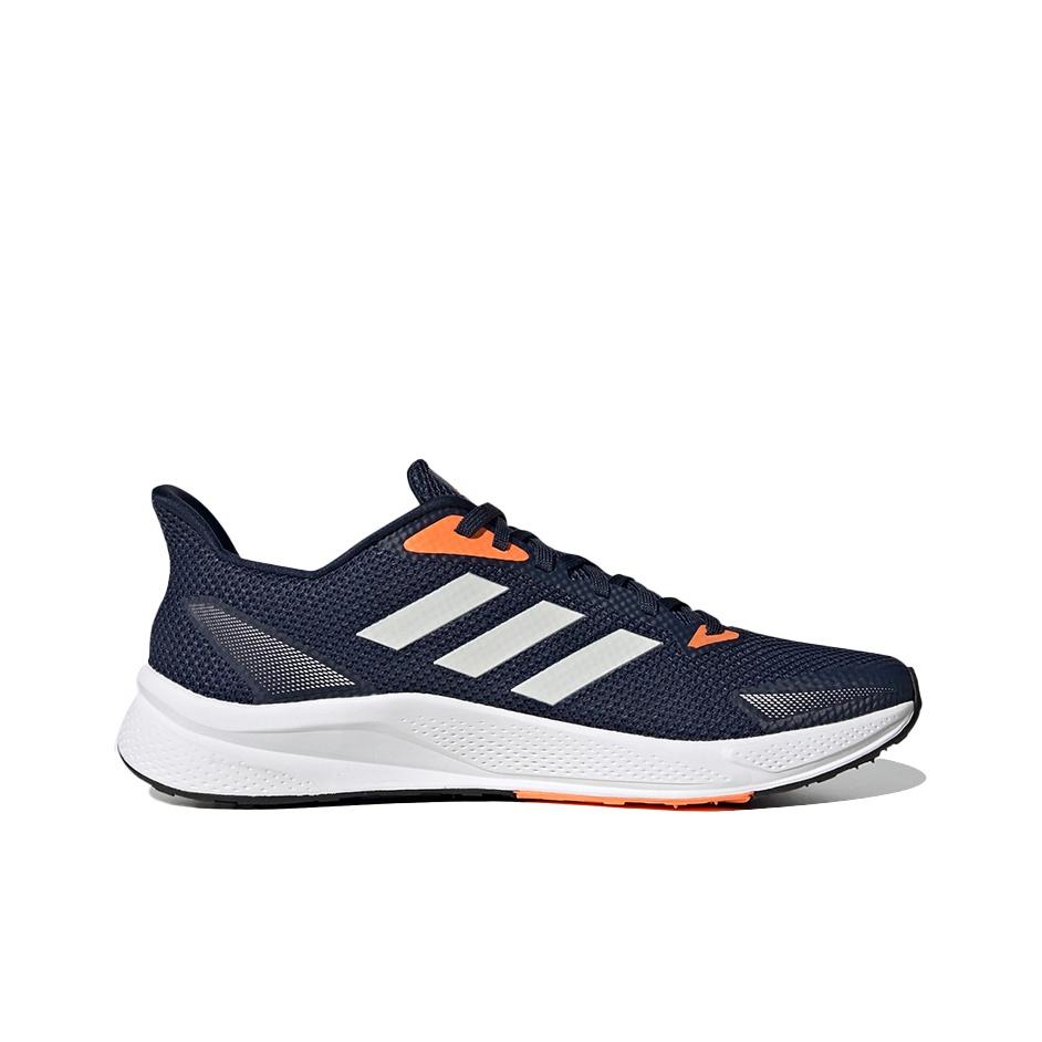 adidas X9000L1 Basic Versatile Fabric Non-Slip Wear-Resistant Lightweight Low-Top Casual Running Shoes Men Sneakers Blue Orange EH0003