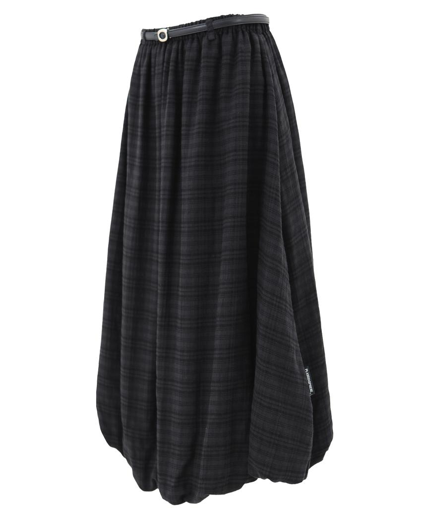 Plasma Sphere Belt Set Air Check Puff Balloon Flare Mini Skirt_ 2 Colors