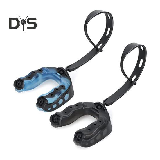 Apărător de gură pentru fotbal pentru adulți, sport pentru tineri, cu cureaua, pentru fotbal, box, pentru rugby, lacrosse, hochei