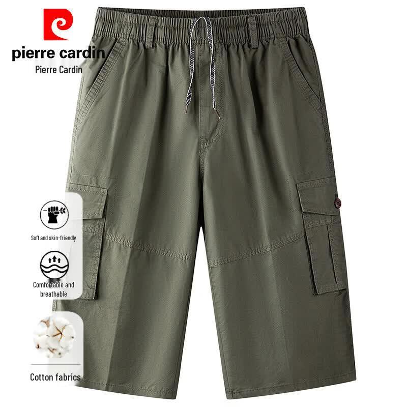 Pierre Cardin Men s Casual Cotton Capri Pants 2XL