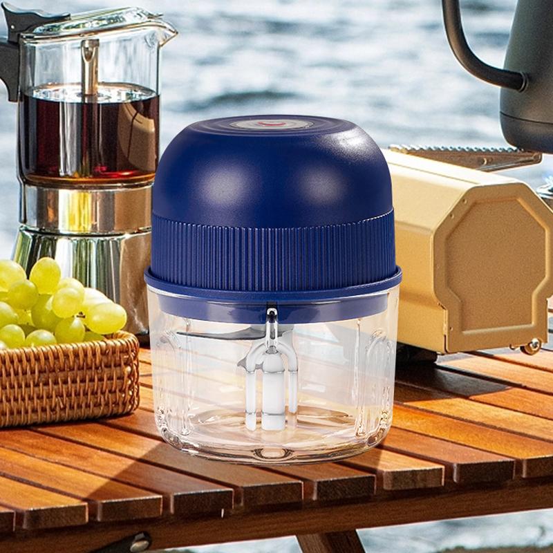 260Ml Electric Mini Garlic Chopper Usb Meat Grinder Ginger Vegetable Crusher With Safety Switch Portable Small Food Processor