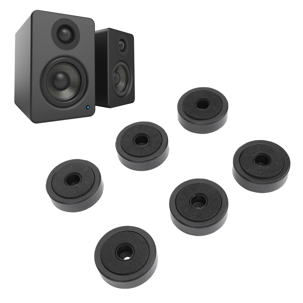 40PCS Speaker Isolation Feet Shock Absorption Plastic Amplifier Foot Mat for Loudspeaker CD DVD Play