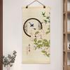 Chinese Bamboo Curtain Hanging Painting Bamboo Scroll Decorative Painting Hanging Paintings on The Entrance Wall Home Decoration