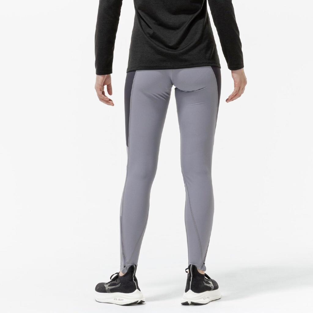 Mizuno SlimFit Multi-Pocket Long Tights J2MBC710 Women's Quiksilver XL Running Wear