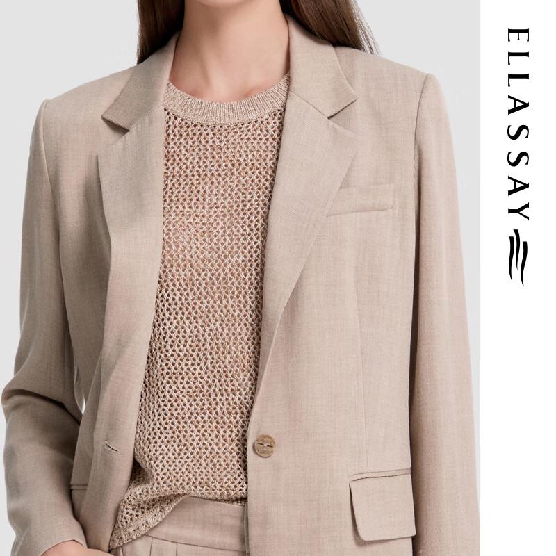 ELLASSAY 2026 Early Spring Lyocell Blend Blazer