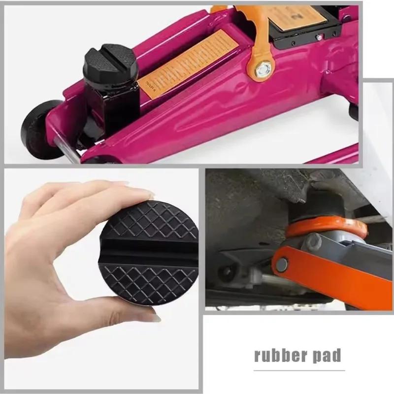 Car Lift Jack Support Stand Rubber Pads Wheel Dolly Slotted Floor Frame Rail Adapter Repair Tools for Lexus Subaru Fiat Volvo