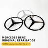 3d ABS Mercedes Benz Bakre Stjärnlogotyp Bil Bagageemblem För W203 W204 W205 W212 W213 X253 X156 W166 W167 W176 W177 W223 W223 W117
