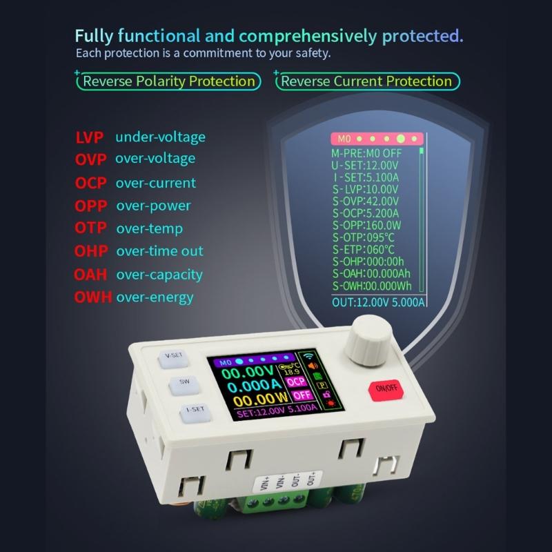 Regulated Power Supply Converter 0~40V 60W Step Down Stabilized Voltages Current Regulator Step Down Module Enduring