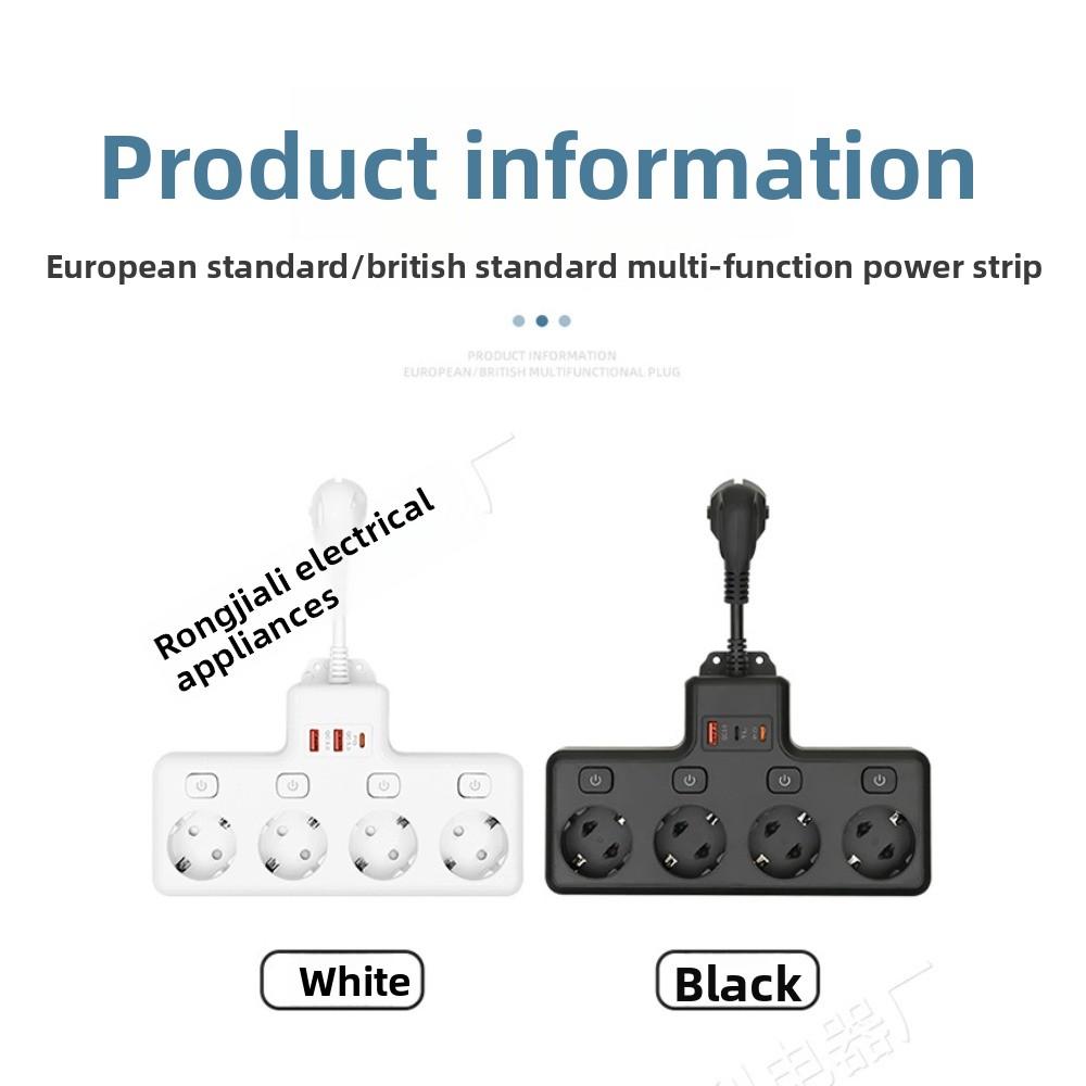 European and British Standards American Standards Universal Hole Socket Socket USB High-power Household Extension Cable Plug-in Board