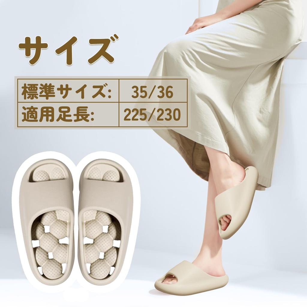 MuGaoDee Health Sandals and Slippers by a Physical Fits Foot Lengths and Reflexology Health Foot Platform Indoor and Outdoor Room Shower Just Put It