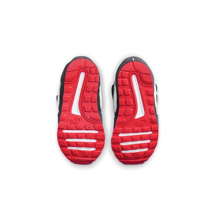 Nike MD Valiant Hook and loop Low top Toddler Shoes Black White Red Infant And Toddler CN8560-016