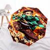 1pc Demon Slayer4 Umbrella, Sun Protection, And UV Shielding. It Has Eight Sturdy Ribs for Outdoor Use And Perfect Gift
