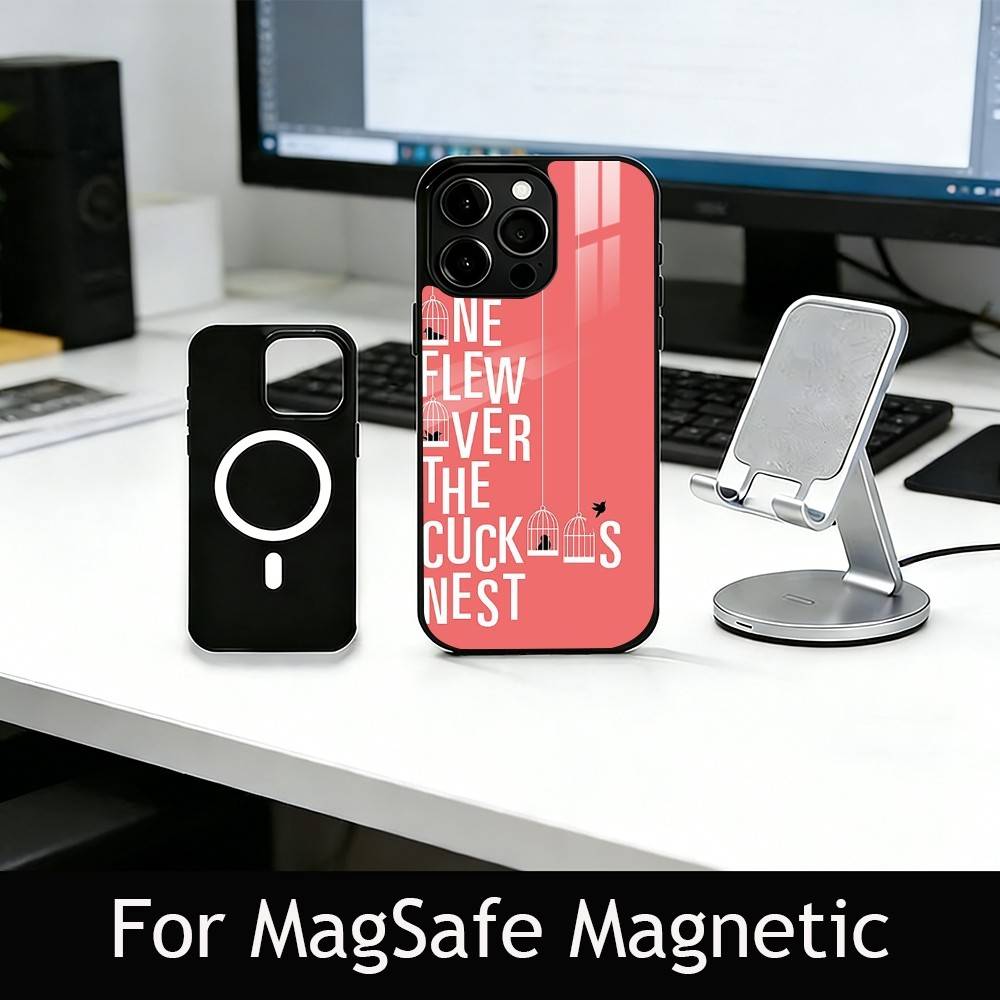 Cuckoo's Nest Movie Phone Case For iPhone17,16,15,14,13,12,11 Plus,Pro Magnetic with Magsafe Wireless Charging