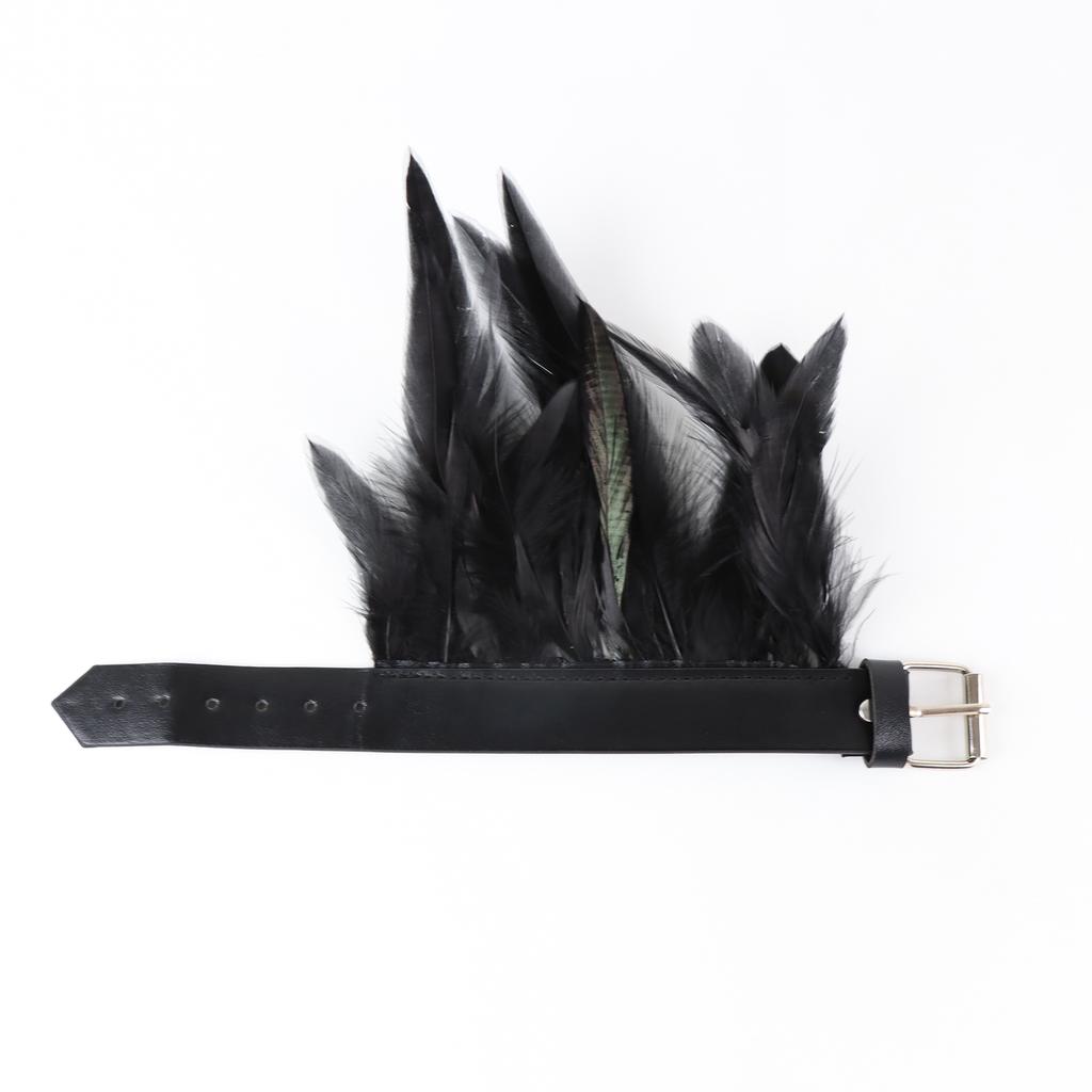 Men's Feather Bracelet Sleeves Halloween Party Masquerade Performance Costumes Accessories Anime Accessories Feather Bracelet