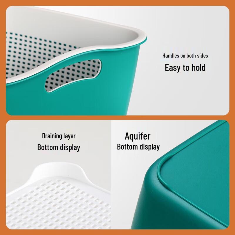 Chahua Square Double-Layer Draining Sieve