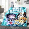 Bluey Personalized Name Blanket Throw Personalized Blanket Durable Comfort Perfect for Home Decor Sofa Bedding Picnics for All Occasions