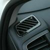 Carbon Fiber Dashboard Air Vent Outlet Cover Trim For Honda CR-V CRV 2017-