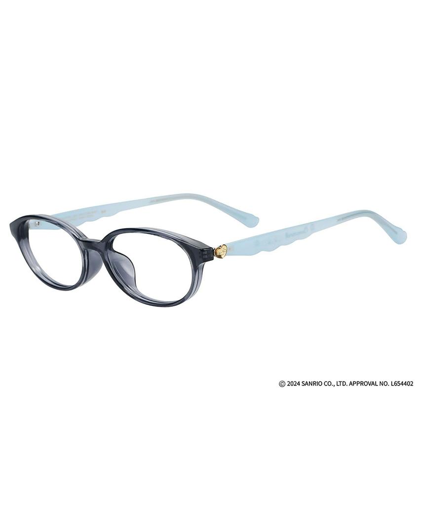 Oval Glasses Eye Examination Fashion Prescription Lens With or Without Adult Sanrio Characters [Zoff] Eyeglasses, Adjustment, Glasses, Replacement,