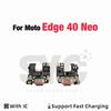 New USB Charging Board Port Dock Flex Cable Connector Microphone For Moto Edge 20 Lite S 30 40 50 Neo Fusion Ultra Pro Plus 2021