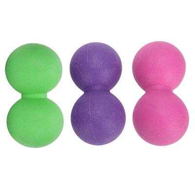 Peanut Massage Ball Silicone Yoga Training Fascia Muscle Relaxation Fitness Equipment