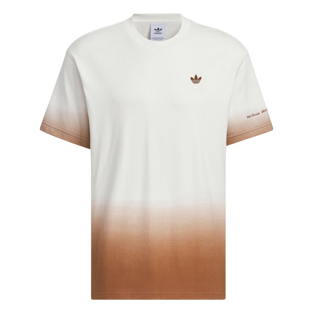 Adidas Originální Valentýnské logo Tričko s kulatým výstřihem, volného střihu a krátkým rukávem Pánská trička Bílé KB1921