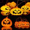 Plastic Pumpkin  LED String Lights Waterproof Pumpkin Crystal Lights  Haunted House