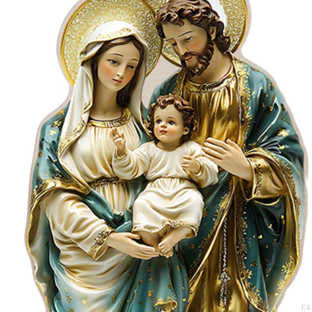2D Holy Family Decoration ,Acrylic Art Craft ,Collectibles, Christmas Ornament, Religious Home Decor
