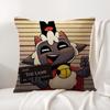 Game C-Cult Of The L-Lamb Cushion Cover Summer Coolness Linen Fabric Double-Sided Printing Pillow Case Sofa Home Decor Gift