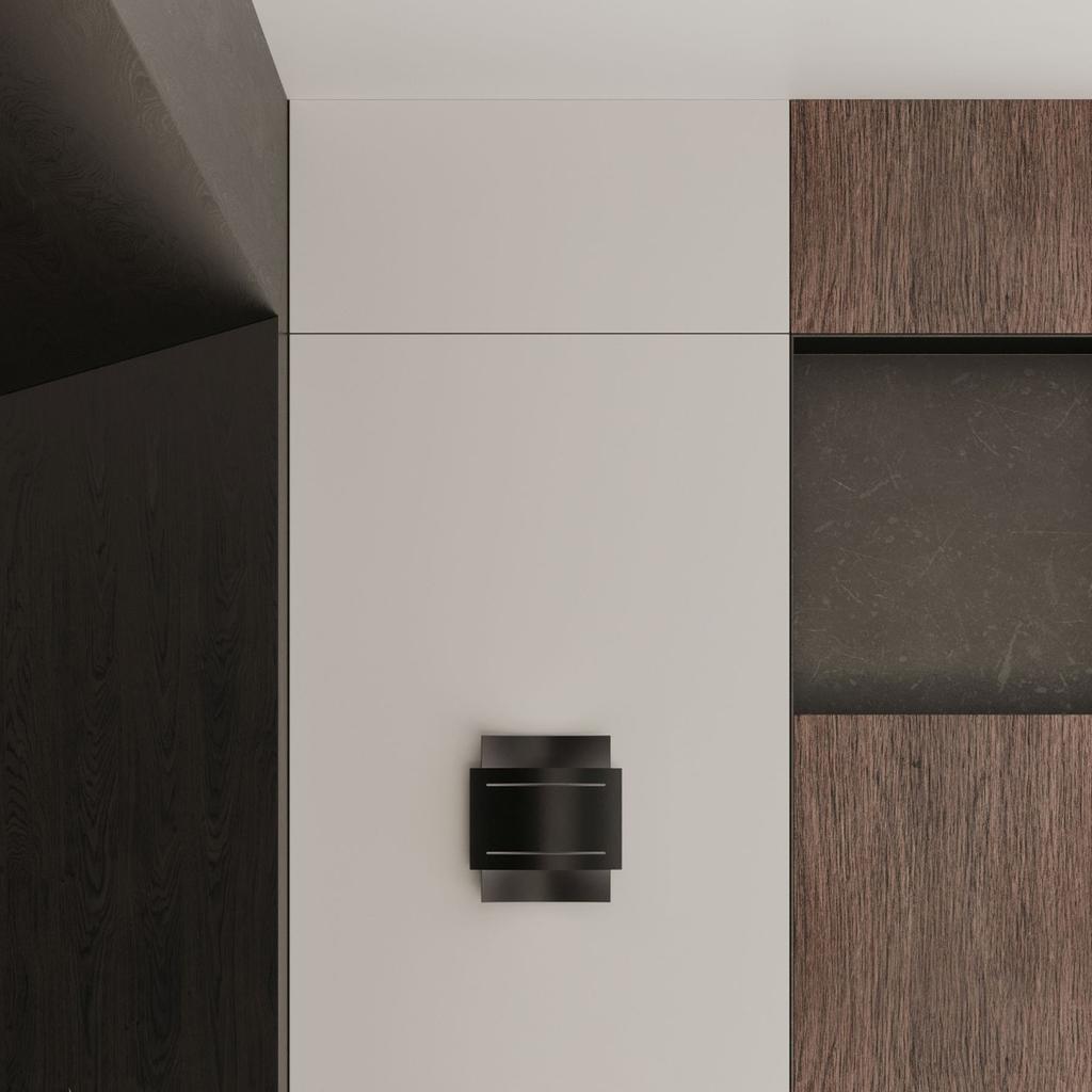 Hestia Black Wall Lamp