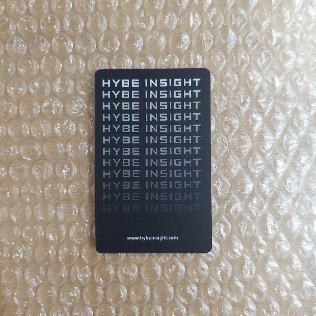 [USED] BTS HYBE INSIGHT Butter Trading Card V Official