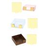 Sticky Note Holder with Stencil for Office And Classroom Organization