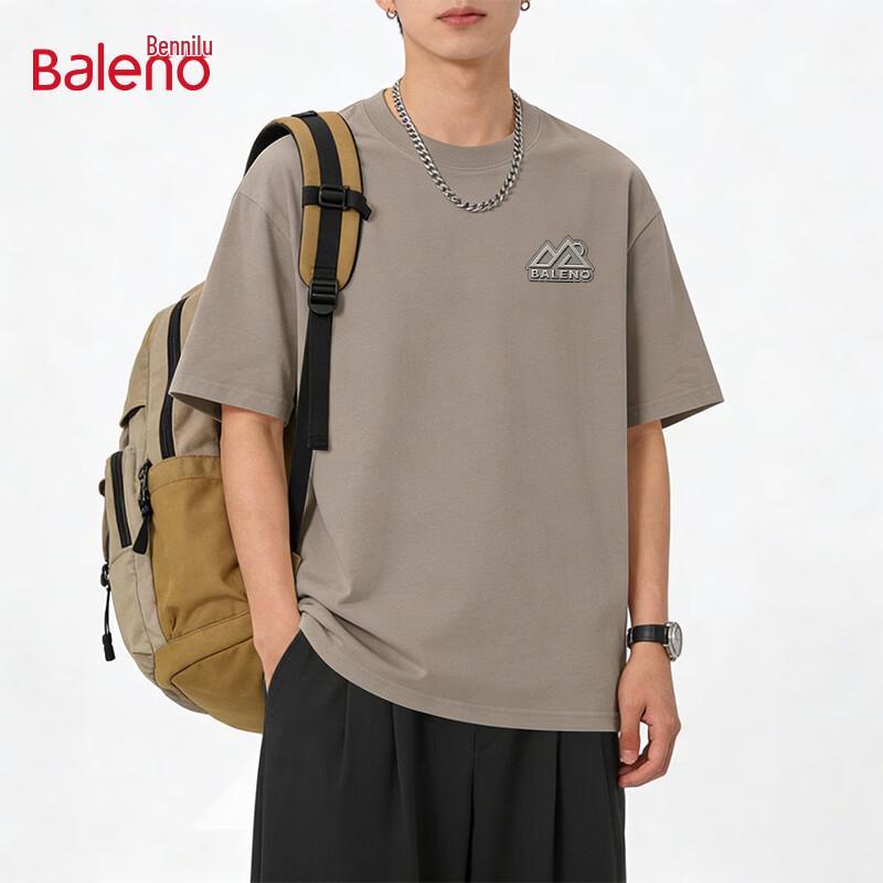Baleno Men's Pure Cotton Short Sleeve T-Shirt