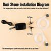 with Air Stone Oxygen Pump USB Aquarium Filter Aquarium Air Pump Kit  Fishing Tank Accessories