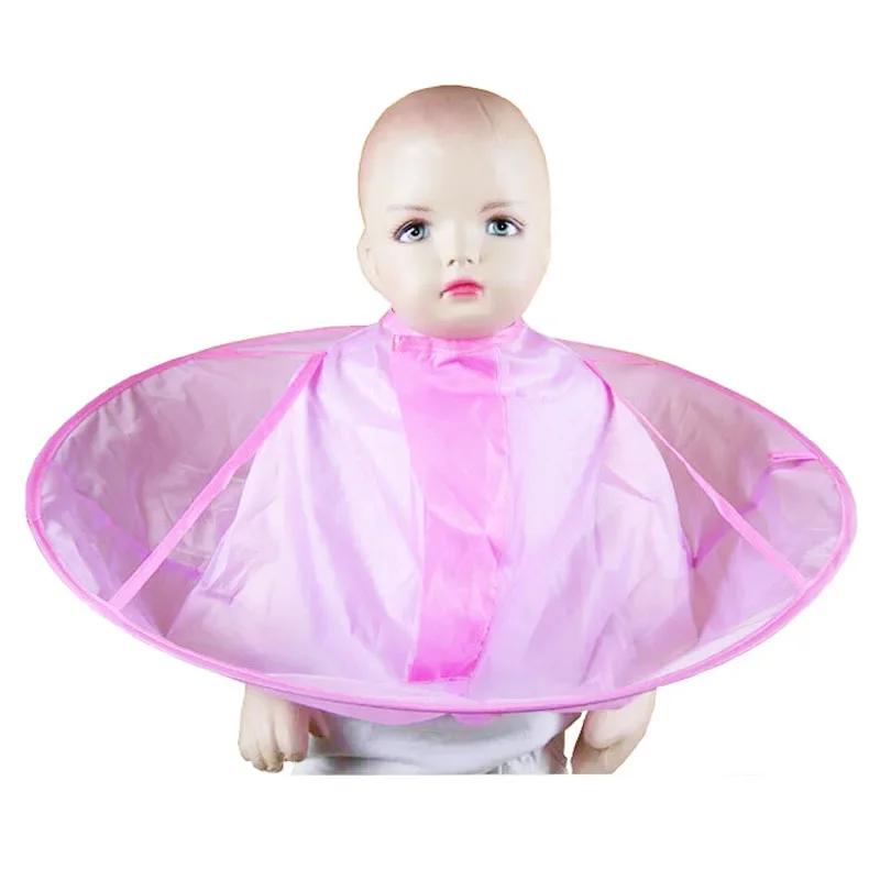 Kids Girl Boy Hair Cutting Cape Gown Hairdresser Barber Apron Hairdressing Children Hair Cut Cloak Umbrella Cape Protecter Apron