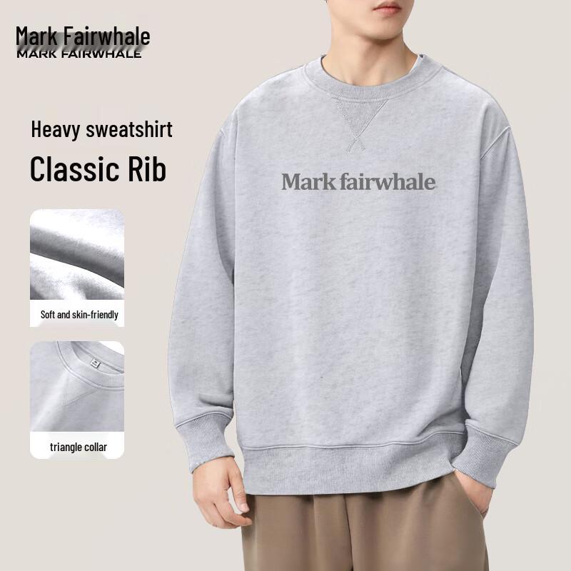 

Mark Fairwhale Men s Retro Printed Heavyweight Pullover 2XL