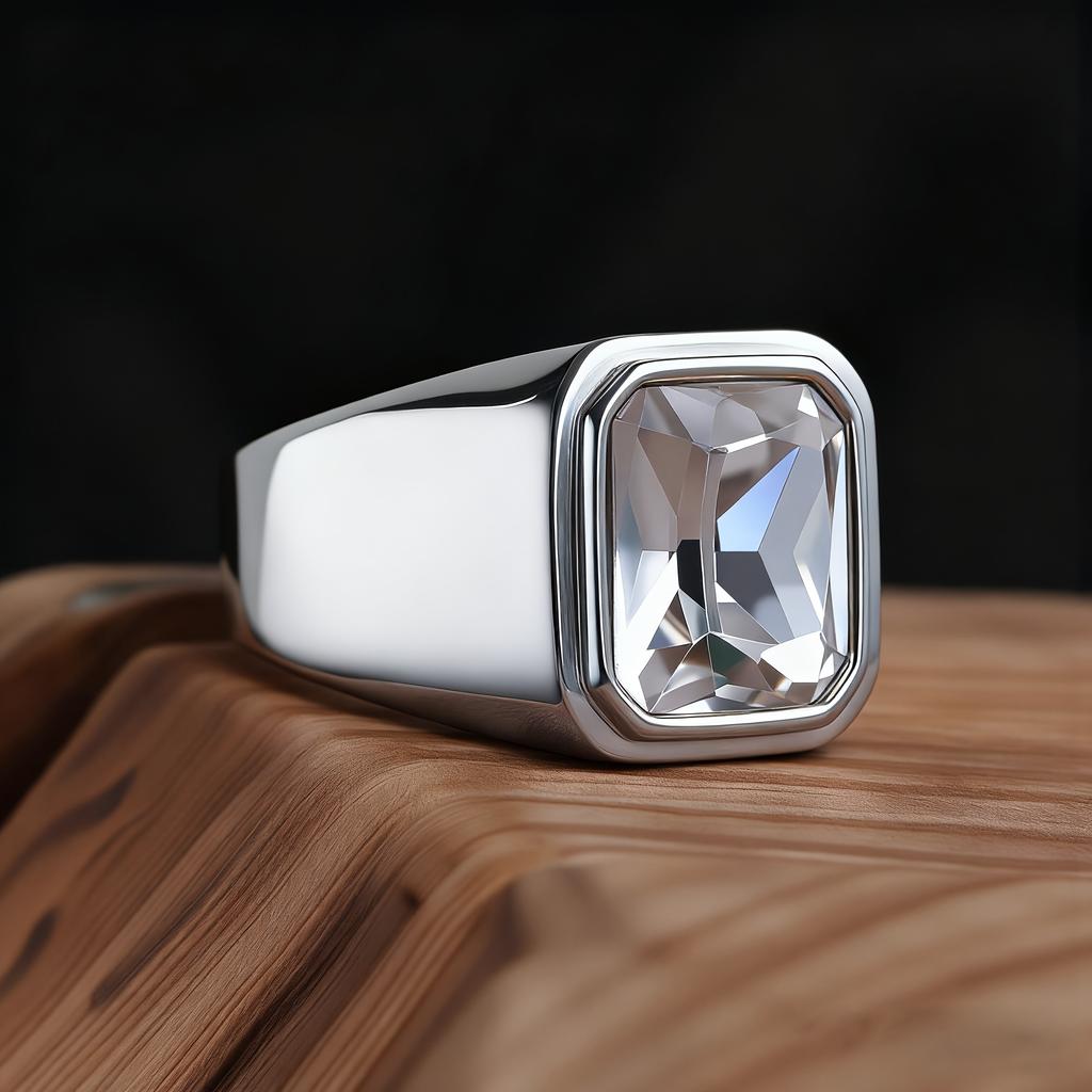 R3381 Men's High Quality 316LStainless Steel Multiple Gemstone Styles Onyx Rings