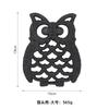 Owl Retro Decoration Ironwork Insulation Rack Water Kettle Style Household Cup Bowl Placemat Cast Iron Kitchen Plate Pot Mats