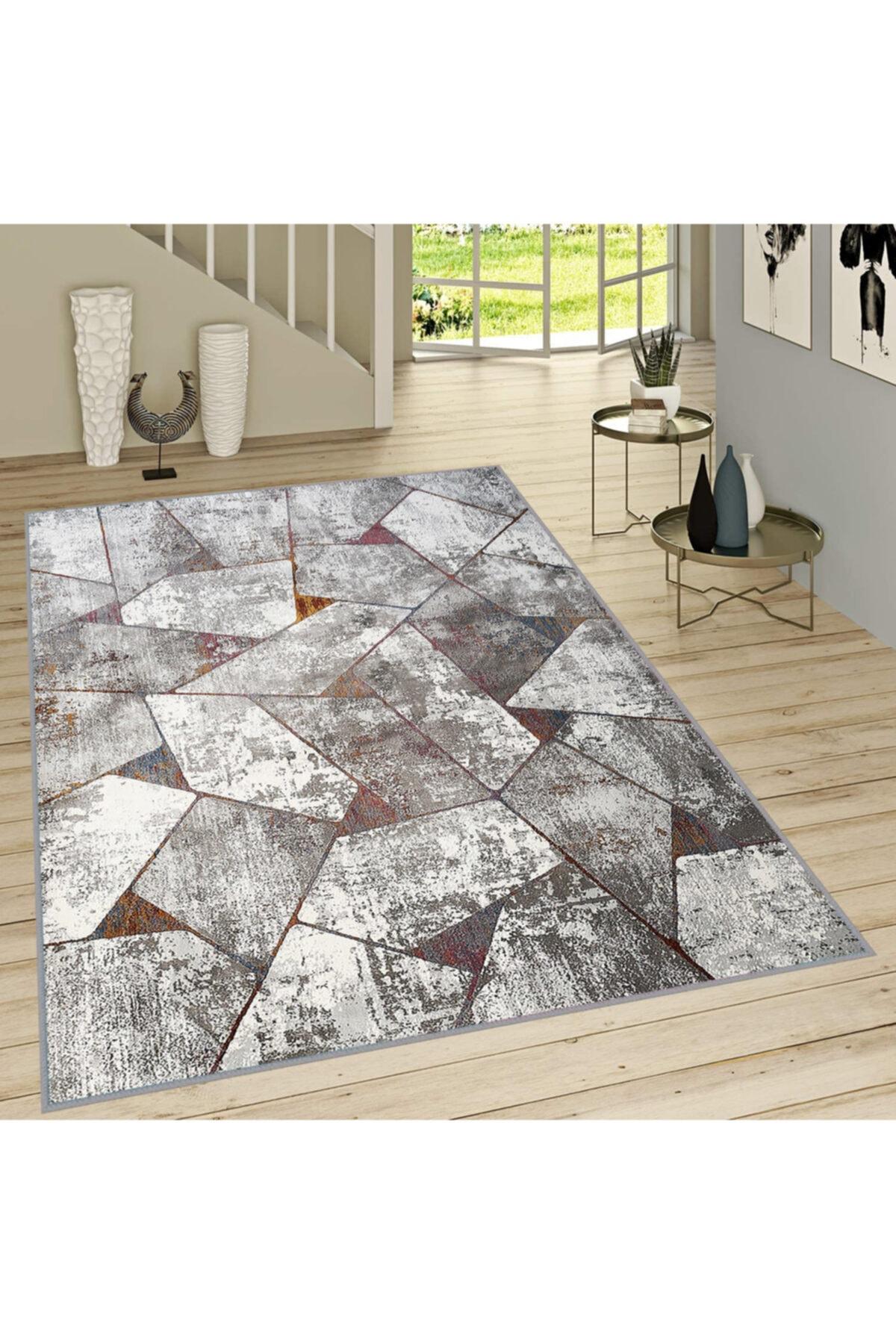 

Rovigo Home Washable Printed Carpet RVG1032 50x80 серый