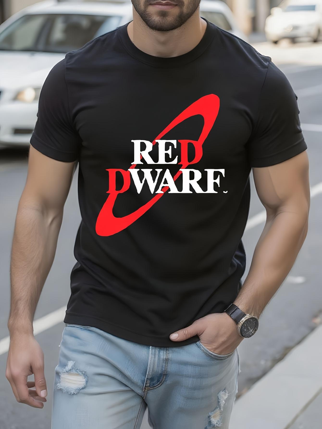Red Dwarf TV Show Graphic Tshirt Graphic Tshirt - Bold Re... M