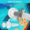 White Return Jet Fitting Adjustable Above Ground Pool Complete Inlet Return Fitting  SP1023
